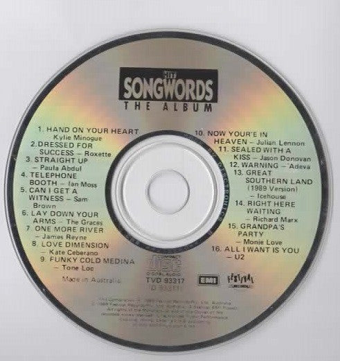 Various : Hit Songwords The Album (CD, Comp)