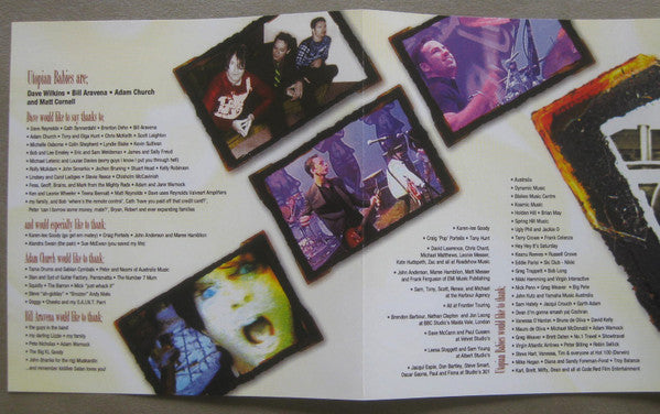 Utopian Babies : Nothing In Moderation (CD, Album)