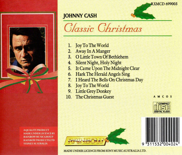 Johnny Cash : Classic Christmas (CD, Album, RE)