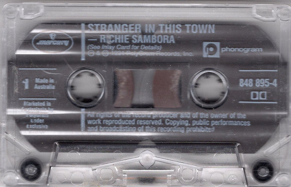Richie Sambora : Stranger In This Town (Cass, Album)