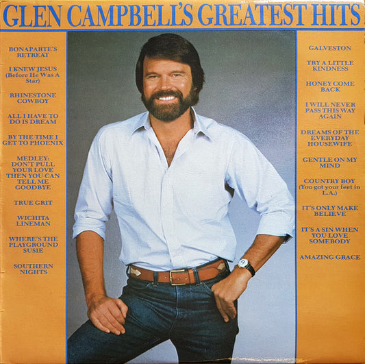 Glen Campbell : Glen Campbell's Greatest Hits (LP, Comp)