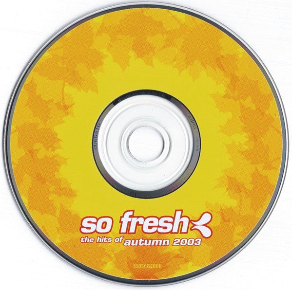 Various : So Fresh: The Hits Of Autumn 2003 (CD, Comp)
