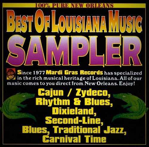 Various : Best Of Louisiana Music Sampler (CD, Album, Comp)