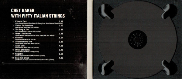 Chet Baker : Chet Baker With Fifty Italian Strings (CD, Album, RE, RM)