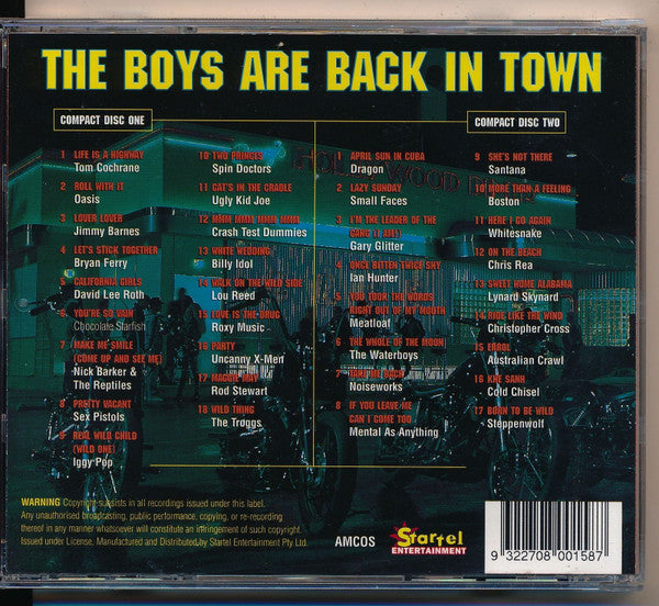 Various : The Boys Are Back In Town (2xCD, Comp)