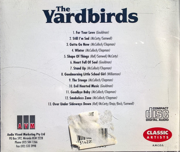 The Yardbirds : For Your Love (CD, Comp)