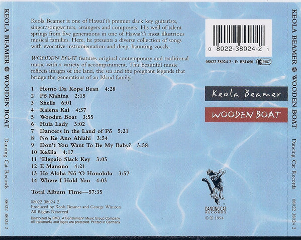 Keola Beamer : Wooden Boat (CD, Album)