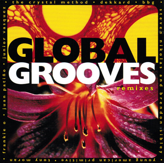 Various : Global Grooves (Remixes) (CD, Comp)