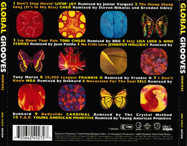 Various : Global Grooves (Remixes) (CD, Comp)