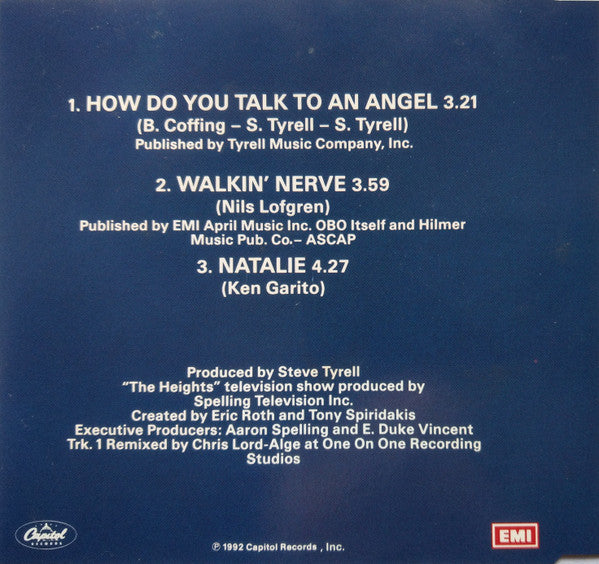 The Heights : How Do You Talk To An Angel (CD, Maxi)