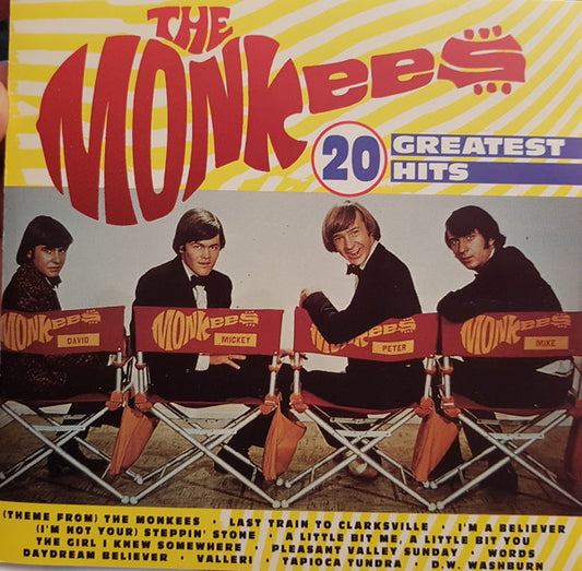 The Monkees : 20 Greatest Hits (CD, Comp)