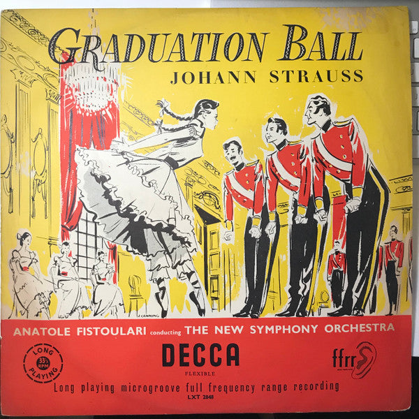 Johann Strauss Jr., Anatole Fistoulari, The New Symphony Orchestra Of London : Graduation Ball (LP, Mono)