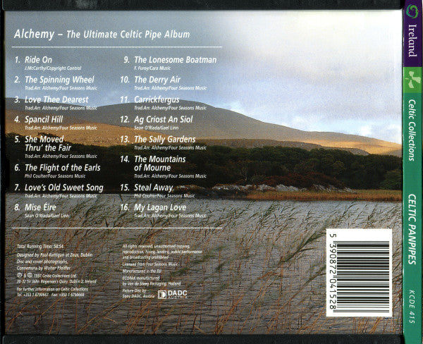 Alchemy (18) : Celtic Panpipes (CD, Album, RE)