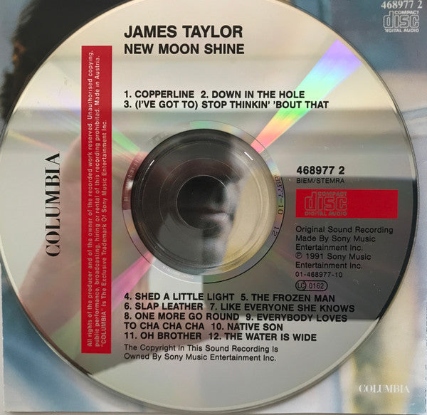 James Taylor (2) : New Moon Shine (CD, Album)