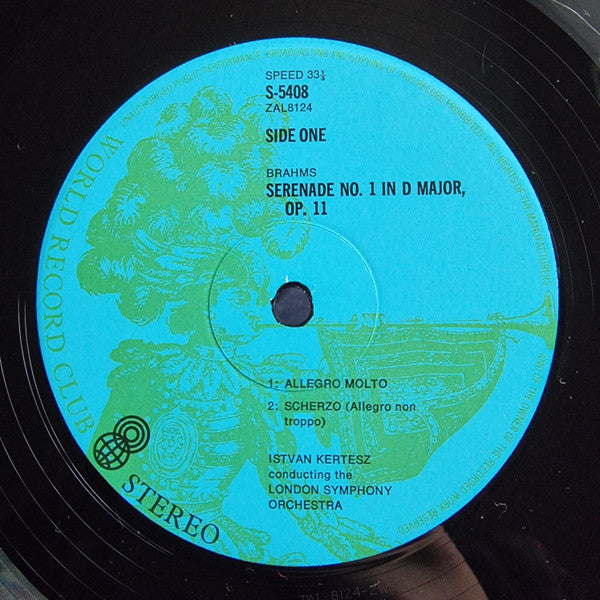 Brahms* : Serenade No. 1 (LP, Album, Club)