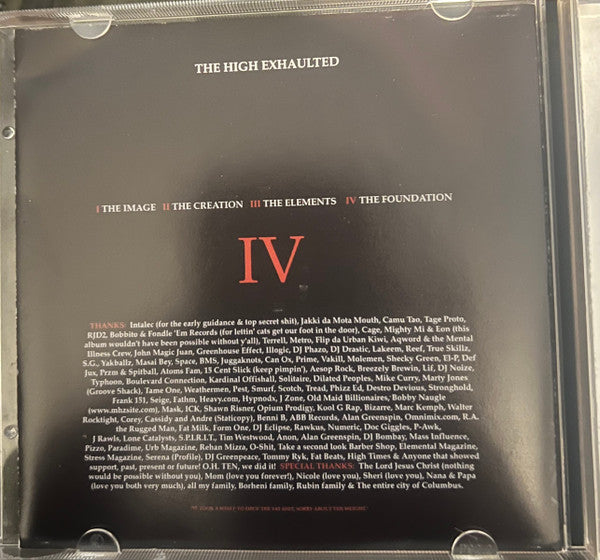 Copywrite : The High Exhaulted (CD, Album)