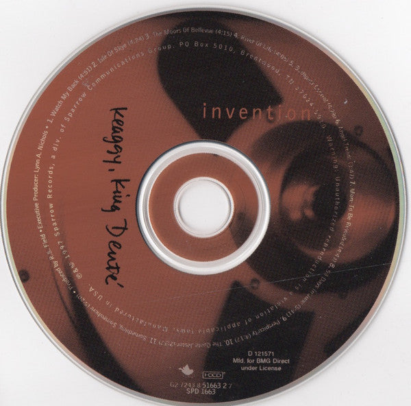 Phil Keaggy, Wes King, Scott Denté : Invention (HDCD, Album, Club)