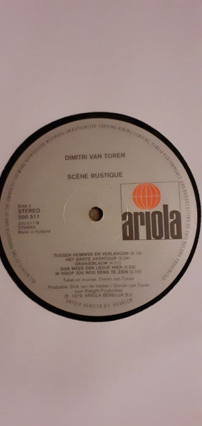 Dimitri Van Toren : Scène Rustique (LP, Album)