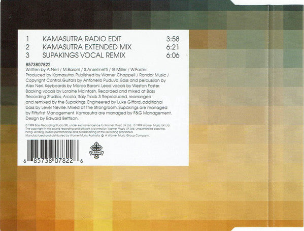 Kamasutra : Where Is The Love (CD, Maxi)
