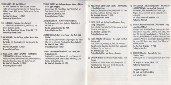 Various : Jazz-Club • Trombone (CD, Comp)