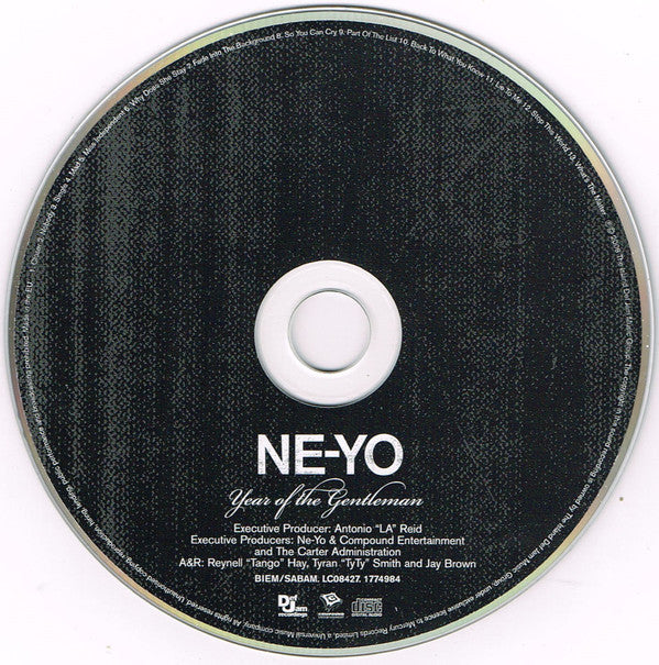 Ne-Yo : Year Of The Gentleman (CD, Album, Sup)