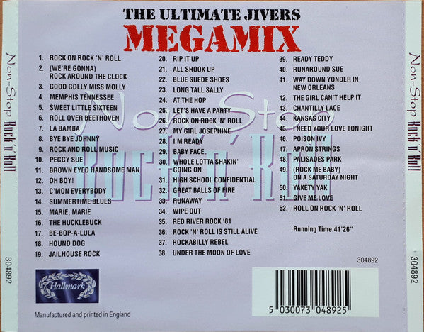 Unknown Artist : Non-Stop Rock 'n' Roll (CD)