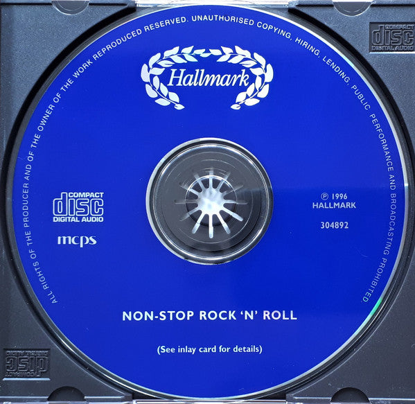 Unknown Artist : Non-Stop Rock 'n' Roll (CD)