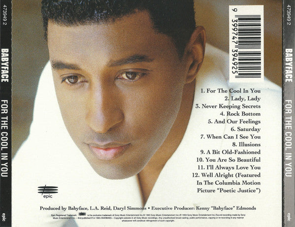 Babyface : For The Cool In You (CD, Album)