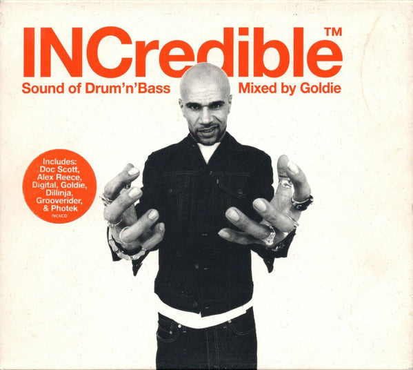 Goldie : INCredible Sound Of Drum'n'Bass Mixed By Goldie (2xCD, Mixed)