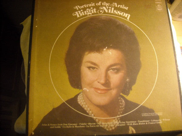 Birgit Nilsson, Philharmonia Orchestra, Wallberg*, Leopold Ludwig, Orchestra Del Teatro Dell'Opera Di Roma, Francesco Molinari-Pradelli, Zubin Mehta : Portrait Of The Artist (3xLP + Box, Album, Comp)