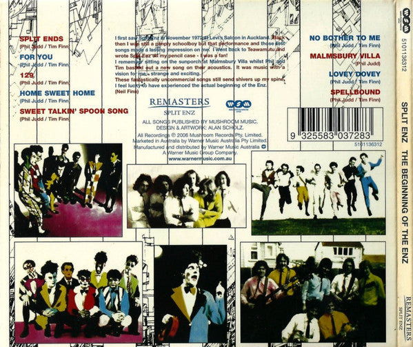 Split Enz : The Beginning Of The Enz (CD, Comp, Ltd, RE, RM, Dig)