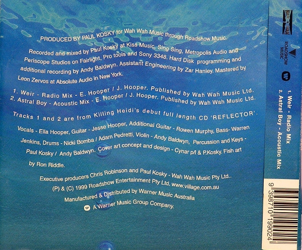 Killing Heidi : Weir (CD, Single)
