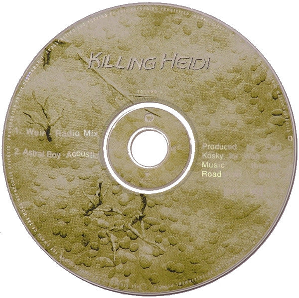 Killing Heidi : Weir (CD, Single)