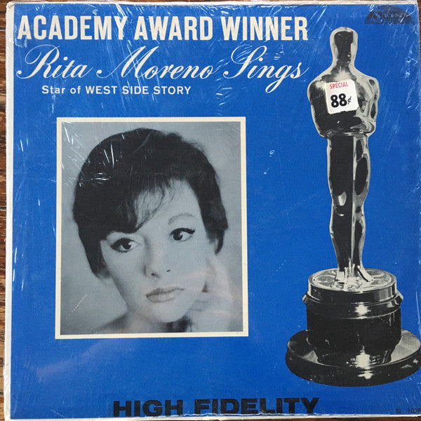 Rita Moreno : Academy Award Winner Rita Moreno Sings (Star Of West Side Story) (LP, Mono, RE)