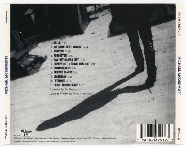 Michael McDermott (3) : Michael McDermott (CD, Album, Promo)