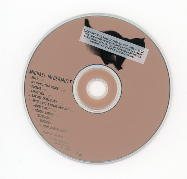 Michael McDermott (3) : Michael McDermott (CD, Album, Promo)