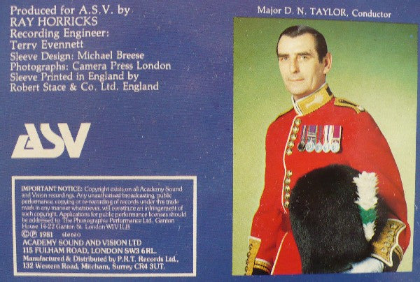 The Band Of The Welsh Guards* : God Bless The Prince Of Wales (LP)
