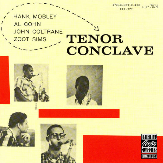Hank Mobley / Al Cohn / John Coltrane / Zoot Sims : Tenor Conclave (CD, Album, RE, RM)