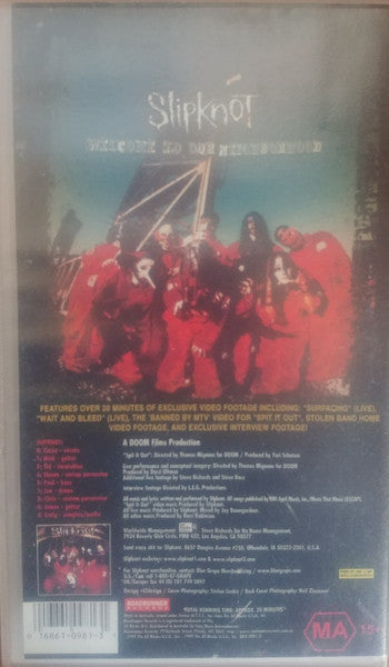 Slipknot : Welcome To Our Neighborhood (VHS, PAL)