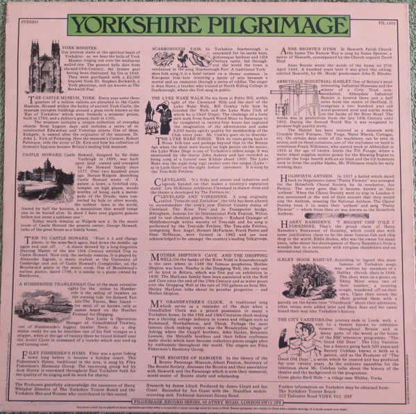Various : Yorkshire Pilgrimage (LP)