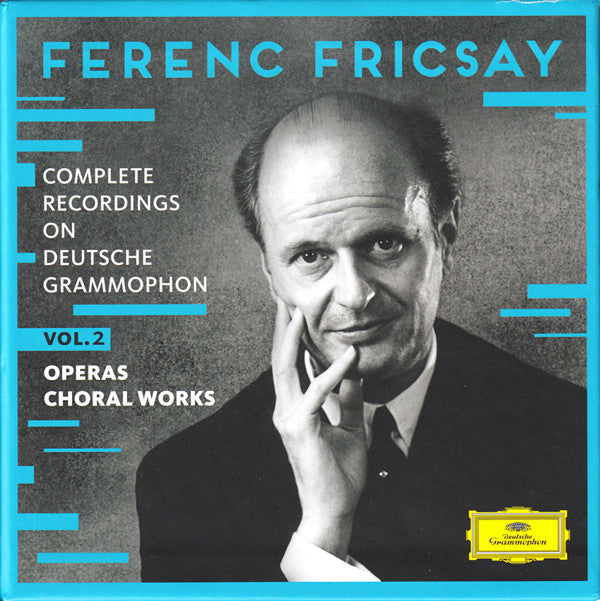 Ferenc Fricsay : Complete Recordings On Deutsche Grammophon Vol. 2 - Operas, Choral Works  (37xCD, Comp, Mono, RM + DVD-V, Mono, NTSC, PAL + B)