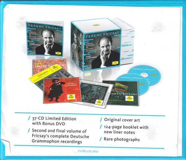 Ferenc Fricsay : Complete Recordings On Deutsche Grammophon Vol. 2 - Operas, Choral Works  (37xCD, Comp, Mono, RM + DVD-V, Mono, NTSC, PAL + B)