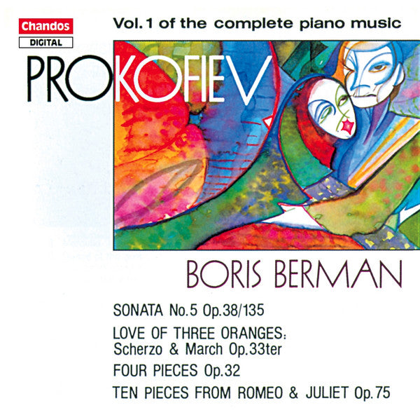 Prokofiev*, Boris Berman : Vol. 1 Of The Complete Piano Music (CD, Album)