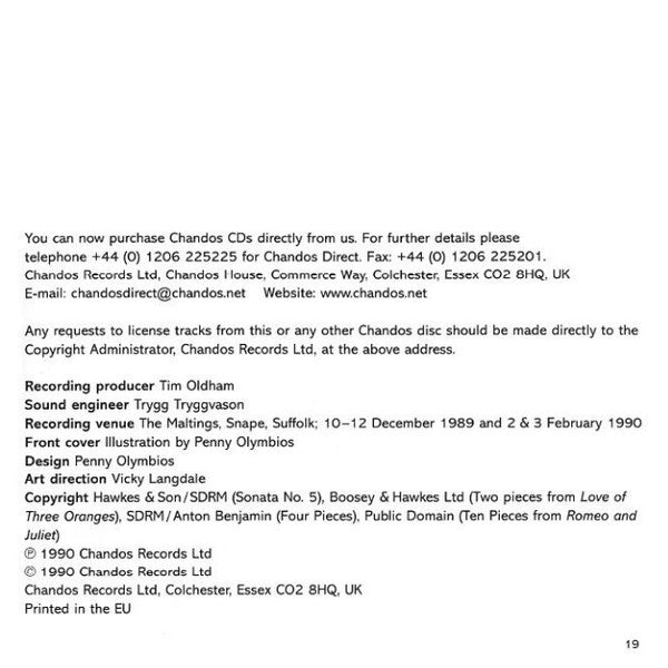 Prokofiev*, Boris Berman : Vol. 1 Of The Complete Piano Music (CD, Album)