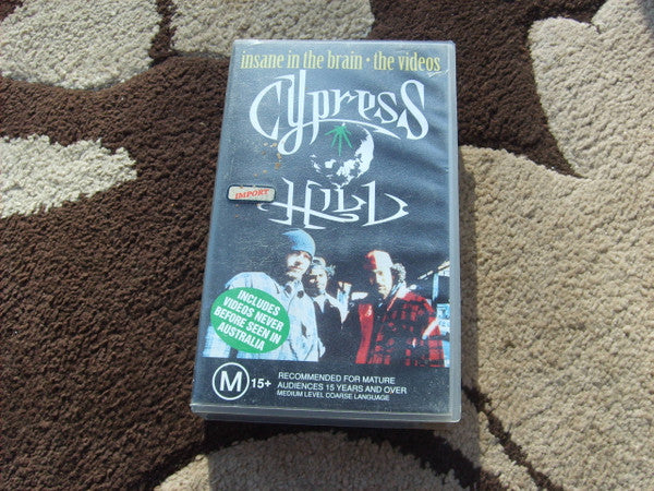Cypress Hill, Cypress Hill : Insane In The Brain  The Videos (VHS, Comp, PAL)