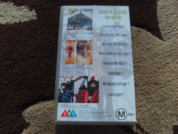 Cypress Hill, Cypress Hill : Insane In The Brain  The Videos (VHS, Comp, PAL)