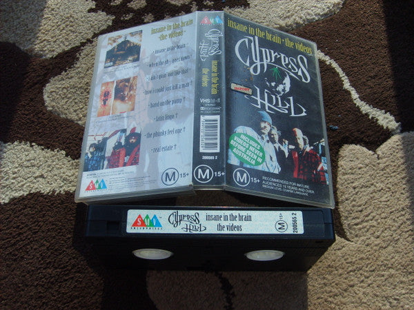 Cypress Hill, Cypress Hill : Insane In The Brain  The Videos (VHS, Comp, PAL)