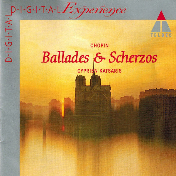 Frédéric Chopin - Cyprien Katsaris : Ballades & Scherzos (CD, Album, RP)