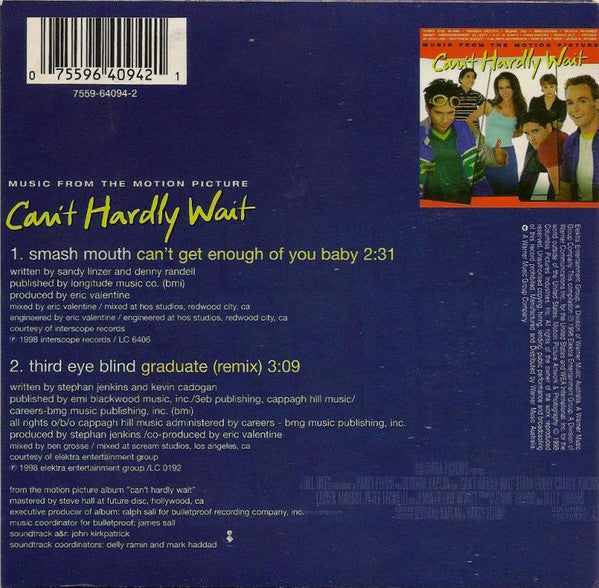 Smash Mouth : Can't Get Enough Of You Baby (CD, Single, Car)