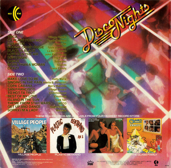 Various : Disco Nights (LP, Comp, Ltd)